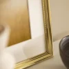 Ram Gala Guld 13x18 cm - Passepartout Vit B7 88x125 mm