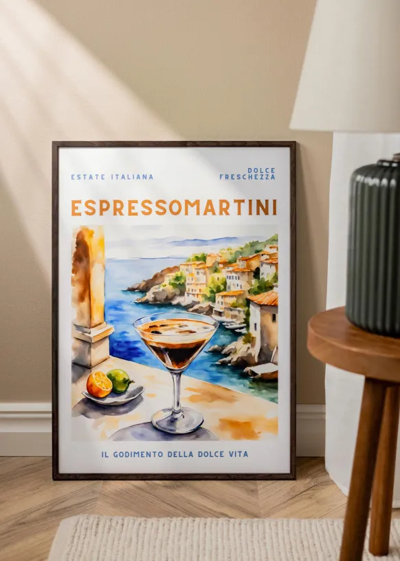 Ram Galant Glas Valnöt 30x40 cm