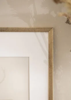 Ram Galant Guld 30x40 cm - Passepartout Vit 20x30 cm