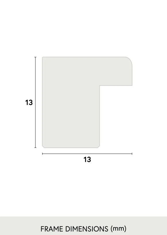 Ram Galant Svart 45x60 cm - Passepartout Svart 12x18 inches