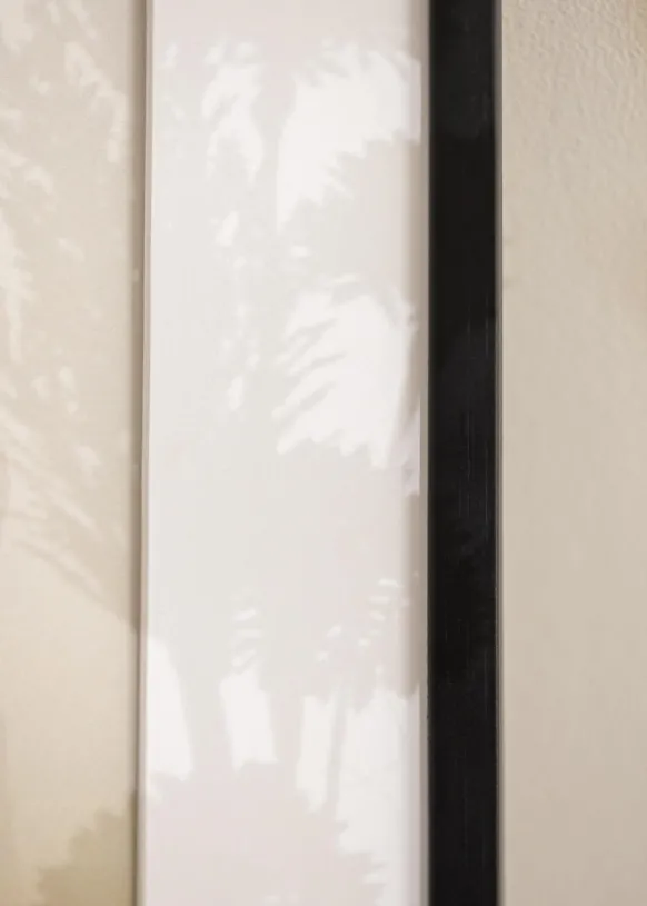 Ram Galant Svart 35x50 cm - Passepartout Vit 30x35 cm