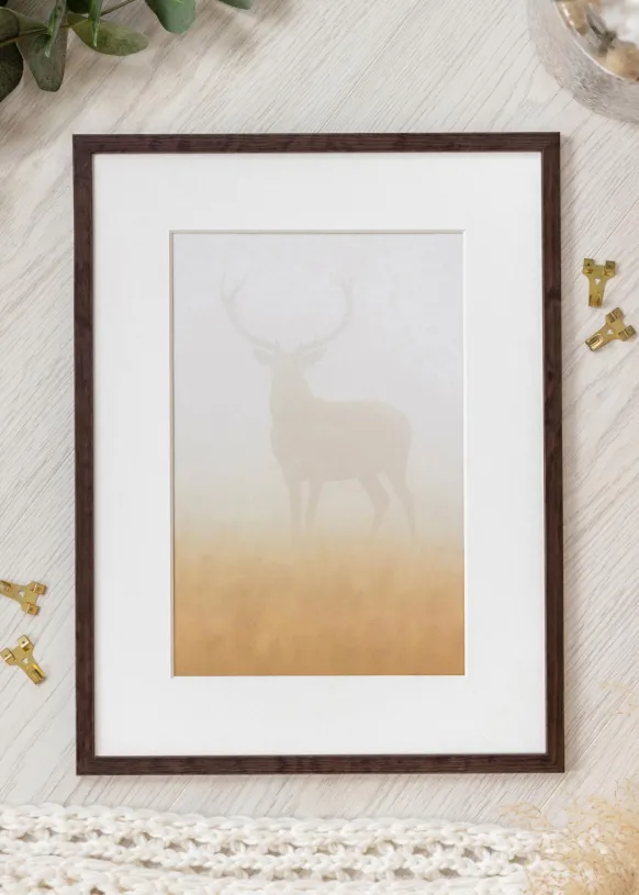 Ram Galant Valnöt 50x50 cm