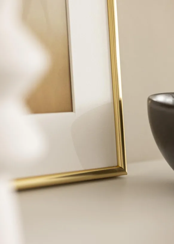 Ram Galeria Glas Guld 10x15 cm