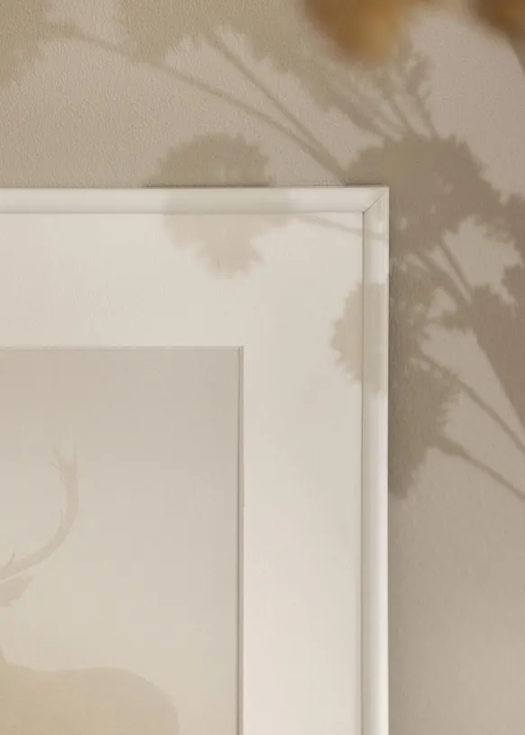 Ram Galeria Glas Vit 9x13 cm