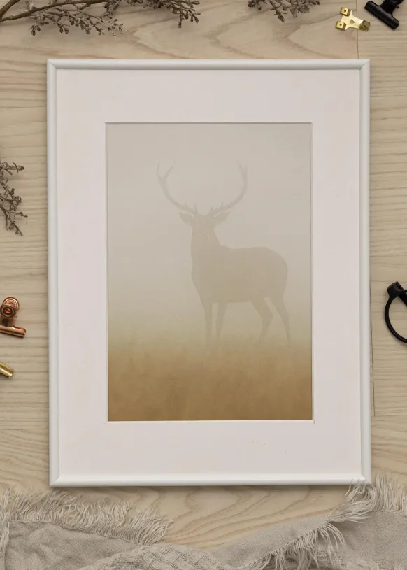 Ram Galeria Glas Vit 20x20 cm