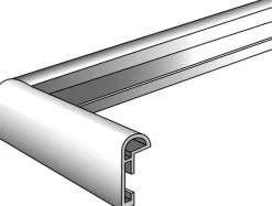 Ram Galeria Glas Vit 21x29,7 cm (A4)