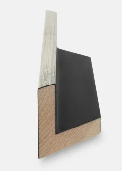 Ram Geb Canvasram Silver/Svart - Valfri Storlek