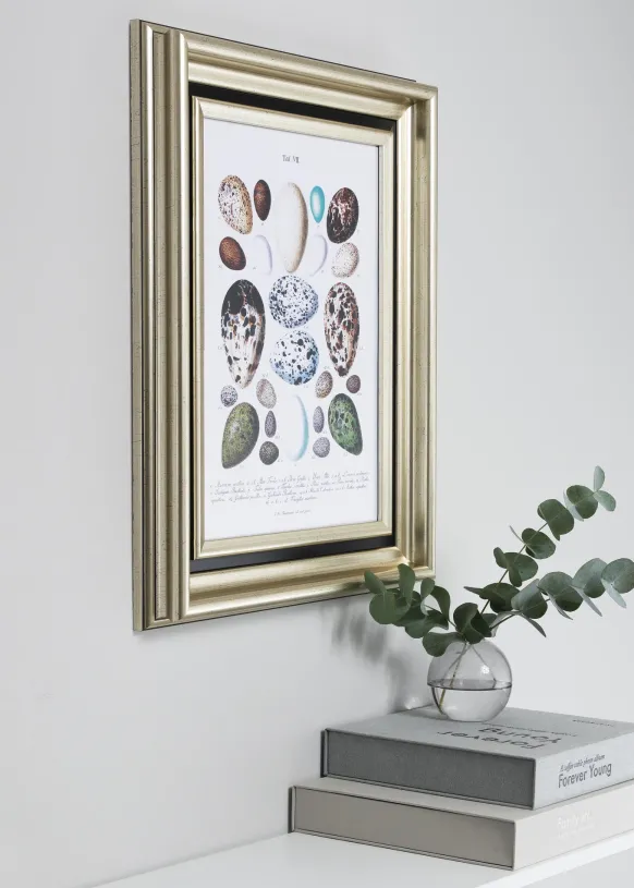 Ram Gysinge Premium Glas Silver 50x50 cm