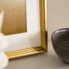 Ram Högbo Guld - Valfri Storlek (Akrylglas)