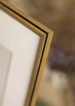 Ram Horndal Glas Guld 21x30 cm