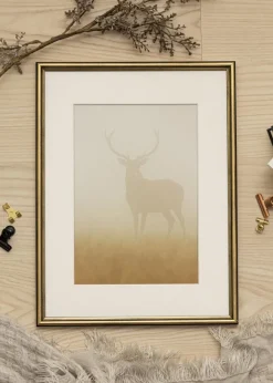 Ram Horndal Guld 13x18 cm