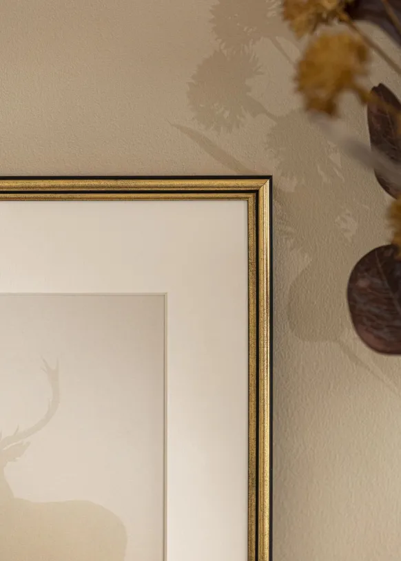 Ram Horndal Guld 15x20 cm