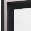 Ram Öjaren Glas Svart-silver 70x70 cm