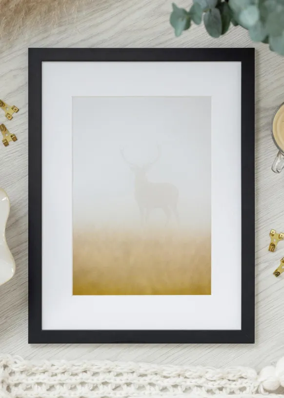 Ram Jämtland Svart 26x38 cm