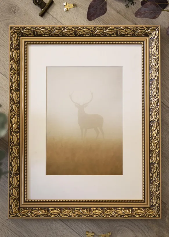 Ram Jung Guld - Valfri Storlek (Akrylglas)