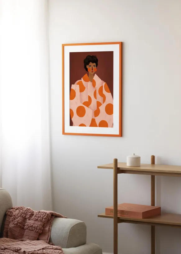 Ram Kent Orange 40x50 cm