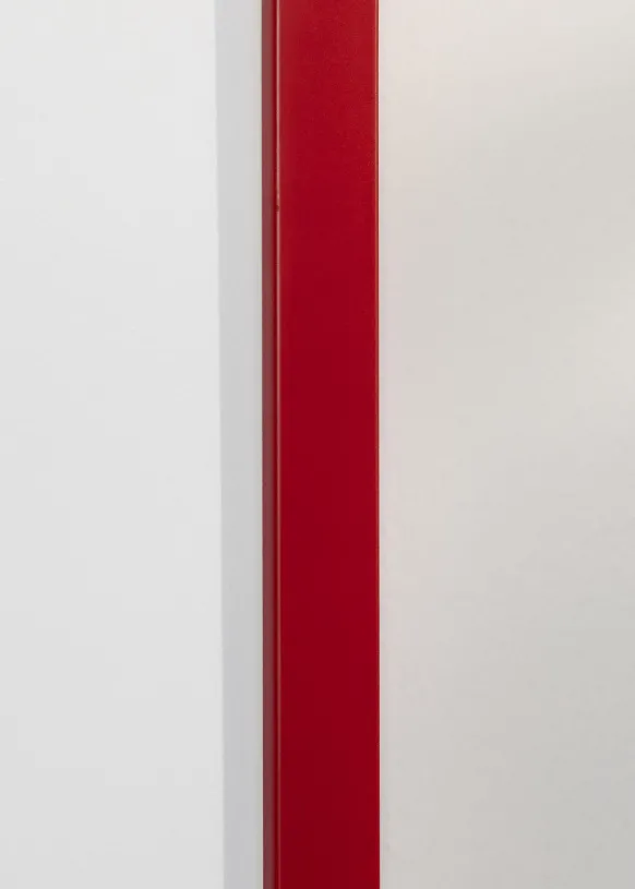 Ram Kent Röd 40x50 cm - Passepartout Vit 29x39 cm