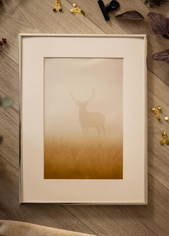 Ram Köpenhamn Silver - Valfri Storlek (Akrylglas)