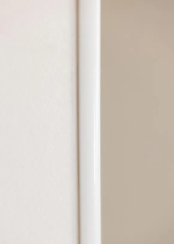 Ram Köpenhamn Vit - Valfri Storlek (Akrylglas)