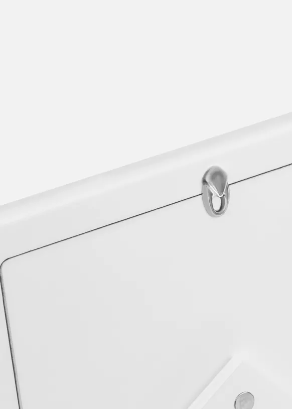 Ram Larino Glas Vit 10x15 cm