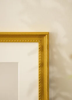 Ram Lattice Guld 29,7x42 cm (A3)
