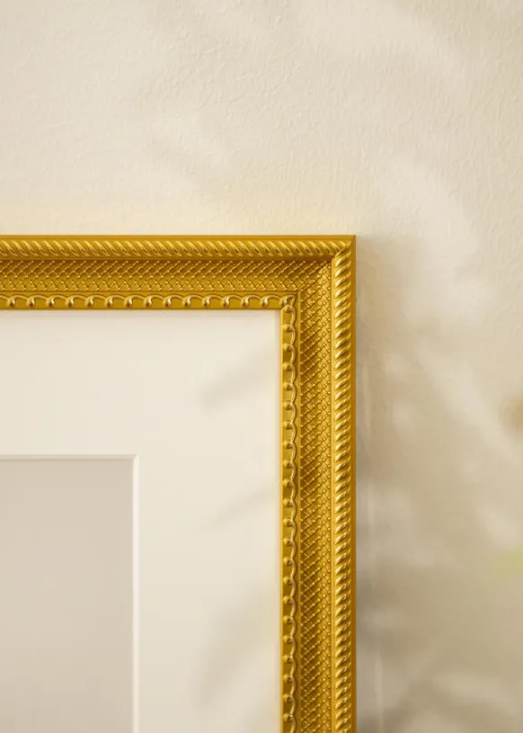 Ram Lattice Guld 29,7x42 cm (A3)