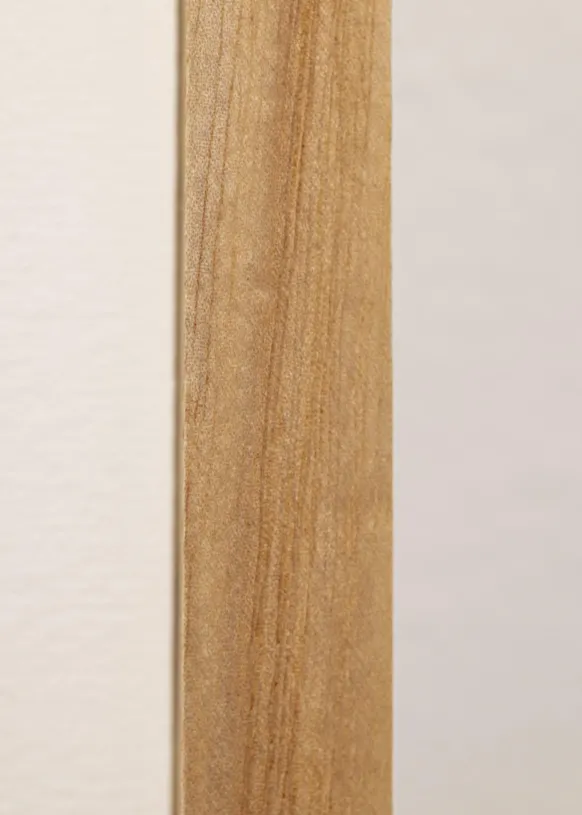 Ram Massiv Ek 40x50 cm - Passepartout Vit 28x35 cm