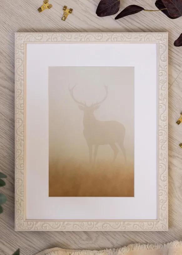 Ram Milton Vit 29,7x42 cm (A3)