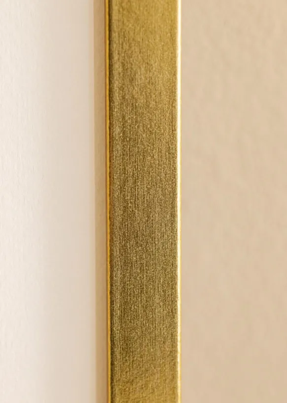 Ram Minerva Guld 30x30 cm - Passepartout Vit 8x8 inches