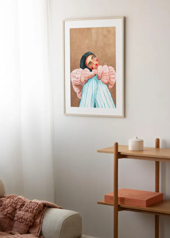 Ram Modern Lönn 50x70 cm