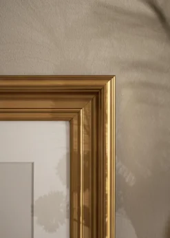 Ram Mora Premium Glas Guld 40x50 cm