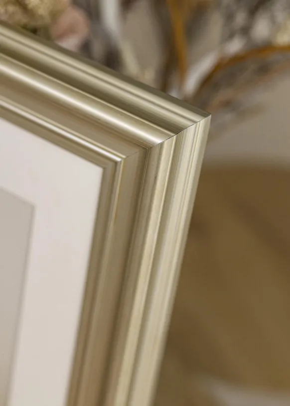 Ram Mora Premium Glas Silver 40x60 cm