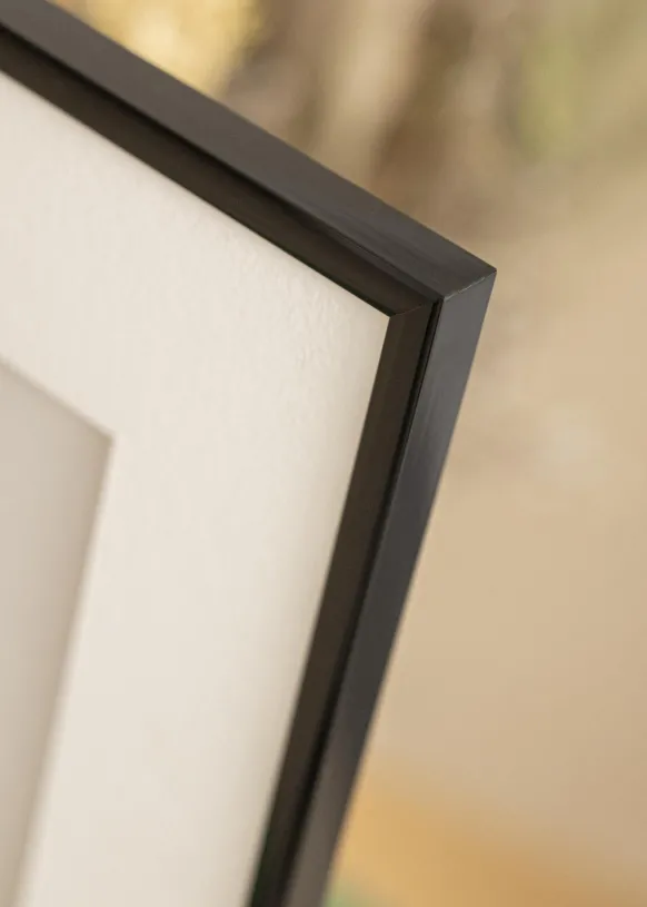 Ram New Lifestyle Glas Svart 25x25 cm