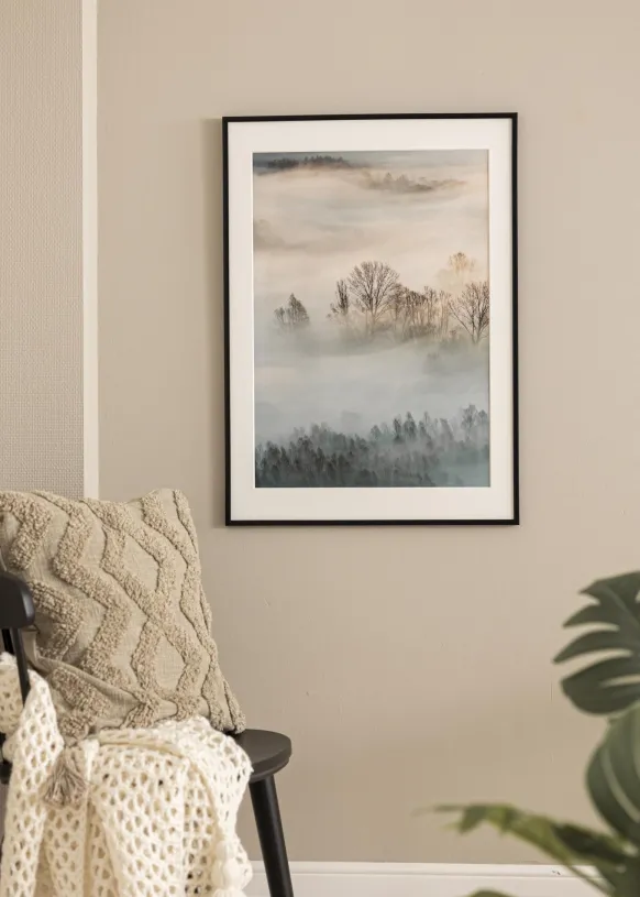 Ram New Lifestyle Matt Svart 30x45 cm