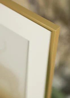 Ram New Lifestyle Shiny Gold 40x50 cm - Passepartout Vit 29,7x42 cm (A3)