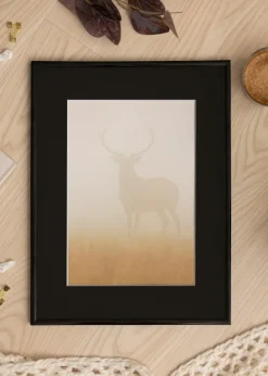 Ram New Lifestyle Svart 45x60 cm - Passepartout Svart 32x45 cm