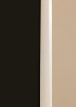 Ram New Lifestyle Vit 60x90 cm - Passepartout Svart 50x75 cm