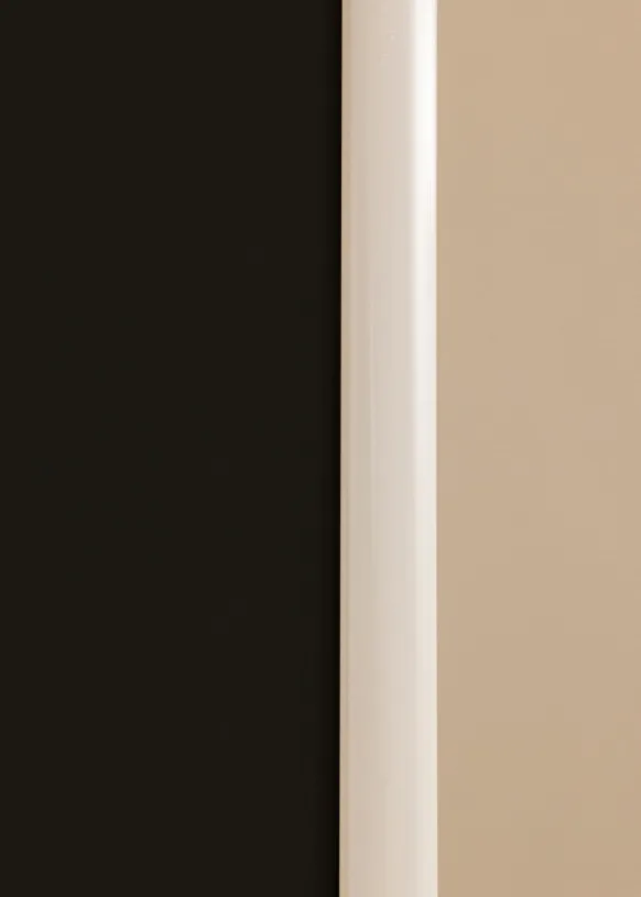 Ram New Lifestyle Vit 60x90 cm - Passepartout Svart 50x75 cm