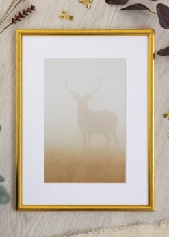 Ram Newline Glas Guld 13x18 cm