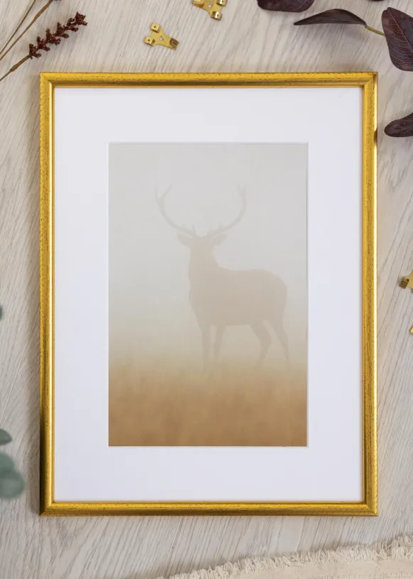 Ram Newline Glas Guld 13x18 cm