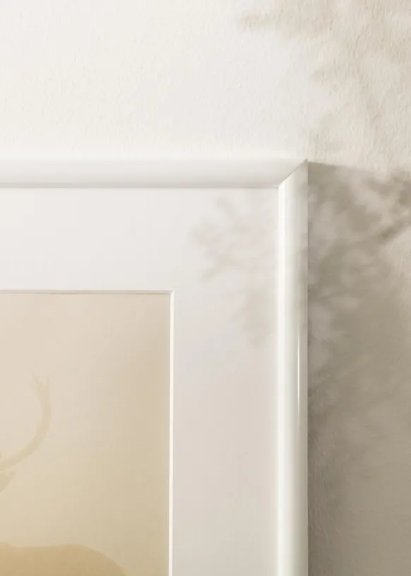 Ram Newline Glas Vit 12x12 cm