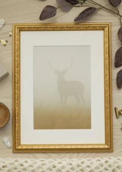 Ram Nostalgia Glas Guld 40x60 cm