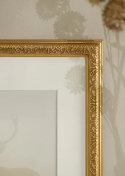 Ram Nostalgia Glas Guld 42x59,4 cm (A2)