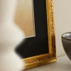 Ram Nostalgia Guld 30x50 cm - Passepartout Svart 18x35 cm