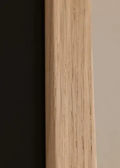 Ram Oak Wood 13x18 cm - Passepartout Svart 9x13 cm