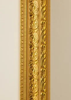 Ram Ornate Guld 40x50 cm - Passepartout Vit 29x39 cm