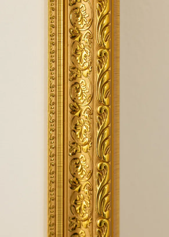 Ram Ornate Guld 40x50 cm - Passepartout Vit 29x39 cm