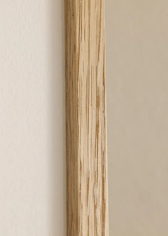 Ram Oslo Ek 40x50 cm - Passepartout Vit 27,5x37 cm