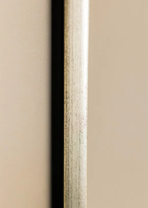 Ram Ra Canvasram Svart/Silver - Valfri Storlek (canvasramar)