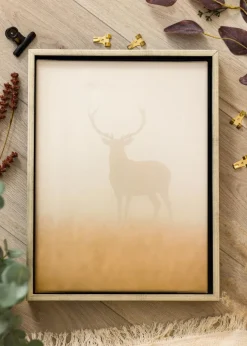 Ram Ra Canvasram Svart/Silver - Valfri Storlek (canvasramar)